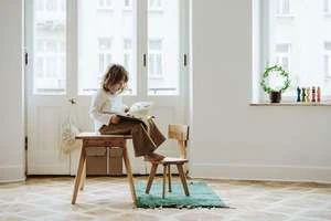 Wooden StoryKIDS Wooden Story Table 01 Shipping Not Included - Image 2