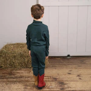 TiA CiBANiKids Tia Cibani Child Slim Fit Layering Legging - River - Image 2