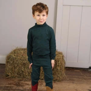 TiA CiBANiKids Tia Cibani Child Slim Fit Layering Legging - River - Image 6