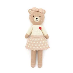 Tun TunKids Tun Tun Emma The Bear - Shell Pink