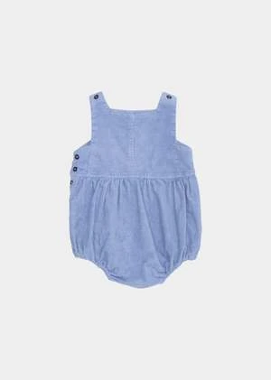 CaramelKids Caramel WINDSOR BABY ROMPER - CORNFLOWER BLUE