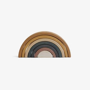 Sabo ConceptKids Sabo Concept Wooden Rainbow Nesting Arches - Mustard