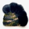 Mischa LampertXL Poms Store Camo Pohawk Beanies - Black